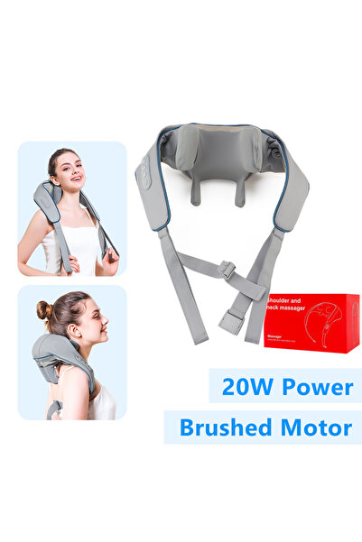 Choice3 20W-Grey Foreverlily 26W Brushless Motor Neck And Shoulder Massager W...