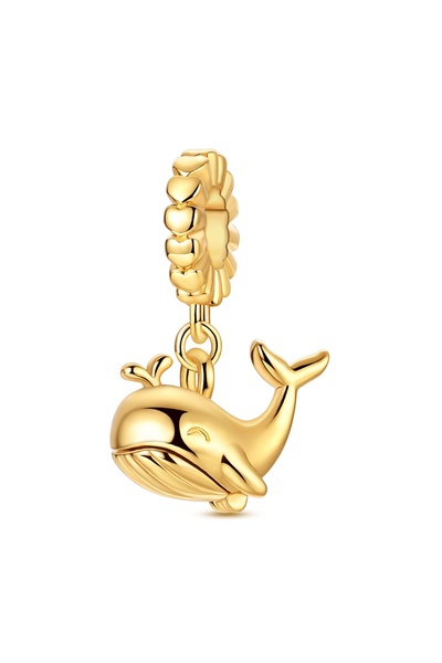 Choice36 KTC1939 خرزات فضية وذهبية أصلية عيار 925، مناسبة للأساور، قلادة على ...