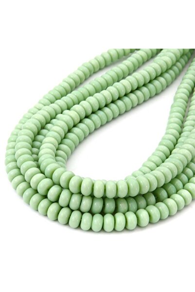 Choice11 Green porcelain 72pcs 5*8mm Rondelle Crystal Glass Abacus Loose Bead...