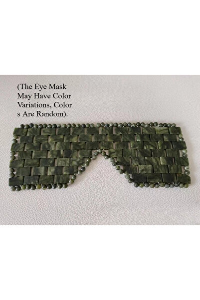 Choice Dark Green Color New Jade Eye Mask Sleep Massager Mask Alleviate Puffi...