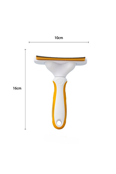 Choice3 فرشاة صفراء متوسطة الحجم للعناية بشعر الكلاب والقطط، مستلزمات العناية...