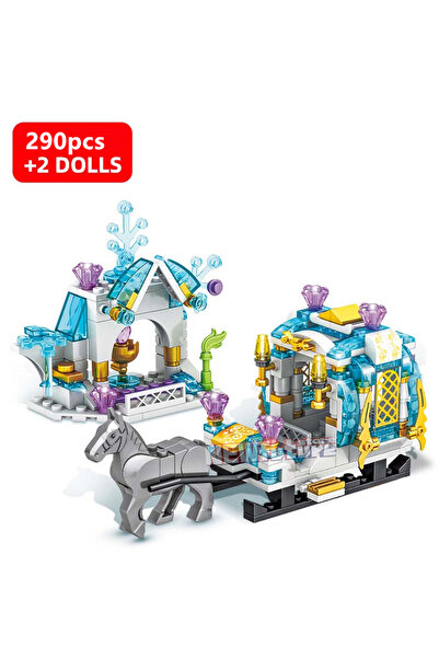 Choice1 Without Box DIY Girls Castles House Carriages Building Blks Kits Bric...