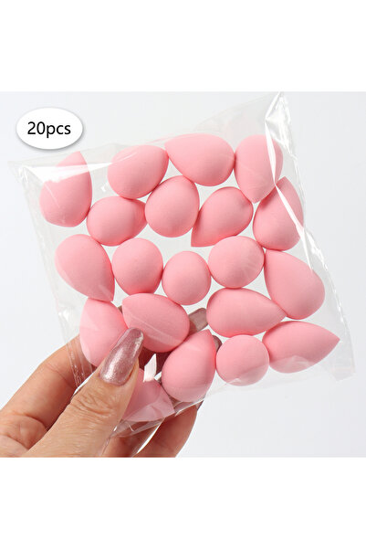 Choice1 20 قطعة من إسفنجات المكياج الصغيرة للأصابع، مناسبة لتوزيع كريم الأساس...