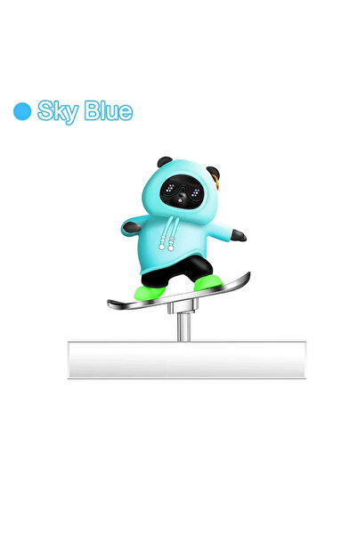 Choice6 sky blue Car Automatic Sliding Skateboard Bear Alloy Cute Cartoon Sco...