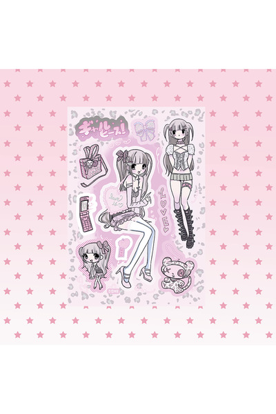 Choice19 ٢٠ ١/٣٢ قطعة من كتاب ملصقات دومي الكوري الجديد، صفحات داخلية، ملصقات...