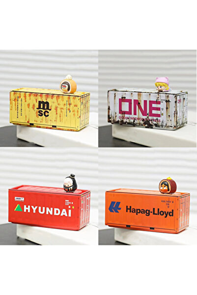 Choice17 بدون دمى 01-04 صندوق تخزين حديدي صغير، ديكور إبداعي، اجمع الأشياء ال...