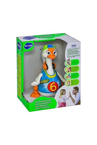 Hola Toys Jucarie - Ratoiul dansator cu lumini si melodii - Albastru - Hola