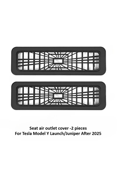 Choice 2PCS Seat C For Tesla Model Y Juniper 2025 Under The Seat Air Outlet P...