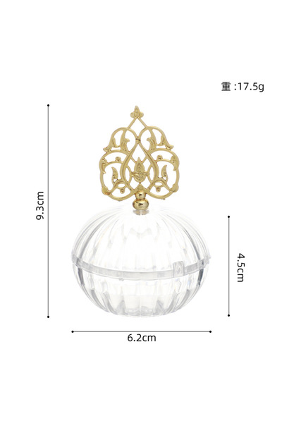 Choice7 علبة حلوى بلاستيكية مبتكرة مكونة من 12 قطعة، مقاس 45×62×93 مم، تصميم ...