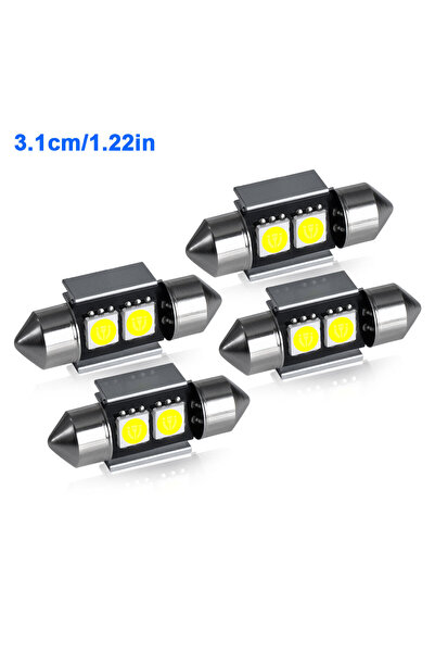 Choice4 4 قطع 31 مم، 2/4/6/10 قطع، مصابيح LED فائقة السطوع 31/36/39/42 مم، 50...