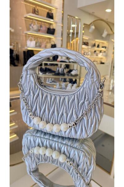 KRISTE BELL Imported herringbone pearl model women's bag -27195-