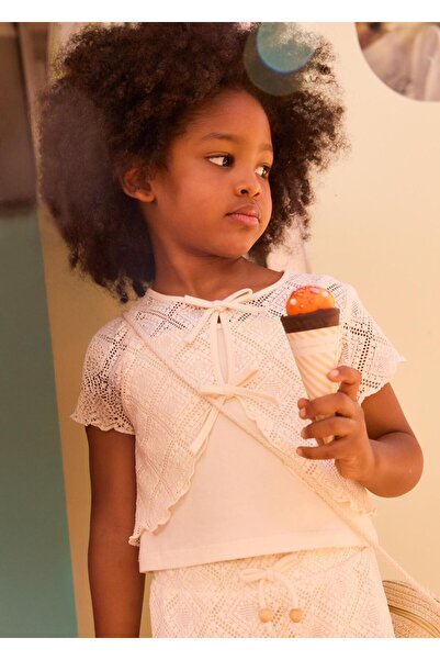 MAYORAL Set tricou fetiță bej