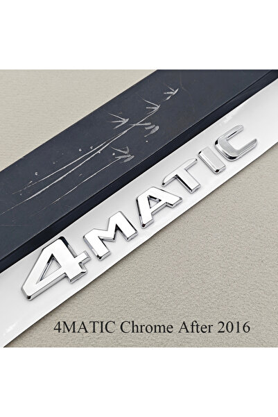 Choice5 حروف سيارة كروم ثلاثية الأبعاد مقاس 17 بوصة من مادة ABS، شعار 4MATIC،...