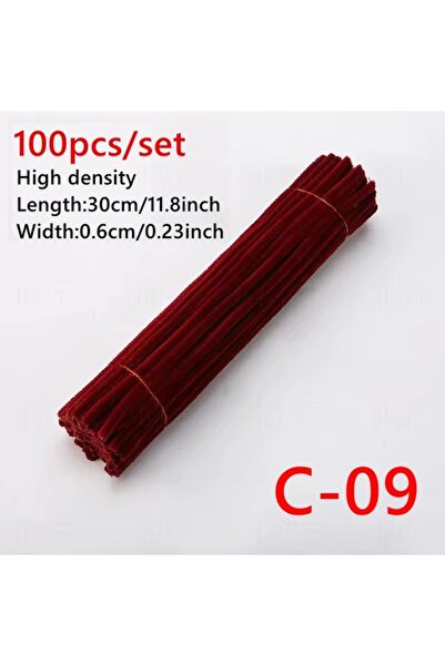 Choice32 C-09 ١٠٠ قطعة من منظفات أنابيب نسيج الشنيل الملونة، ألعاب تعليمية لل...