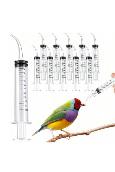 Choice 12pcs Wisdom Tooth Syringe, Flushing Dental Syringe with Measuring Sca...