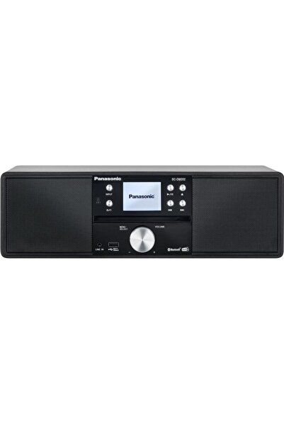 PANASONIC Microsystem SC-DM202EG-K, 24W, Bluetooth, USB, CD, FM Radio, DAB+, ...