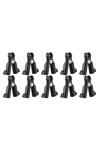 Choice1 11mm 10pc A Bracket 10 PCS Universal Plastic Clips Plant Support Fixe...