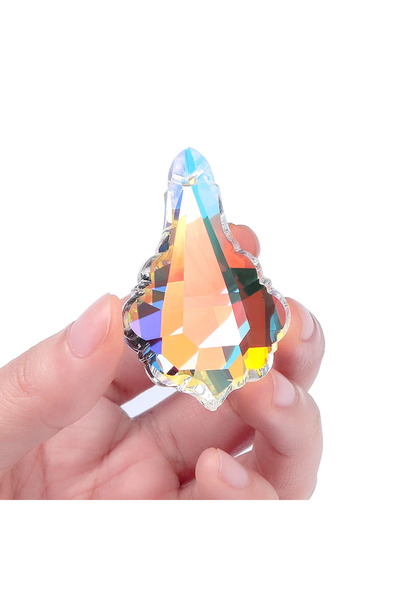 choice2 8 Crystal Glass Prism Pendants AB Color Hanging Suncatcher Accessorie...