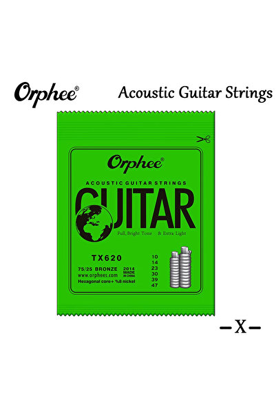 Choice3 TX620 Orphee Electric Guitar Bass Strings Classical Acoustic Folk Gui...