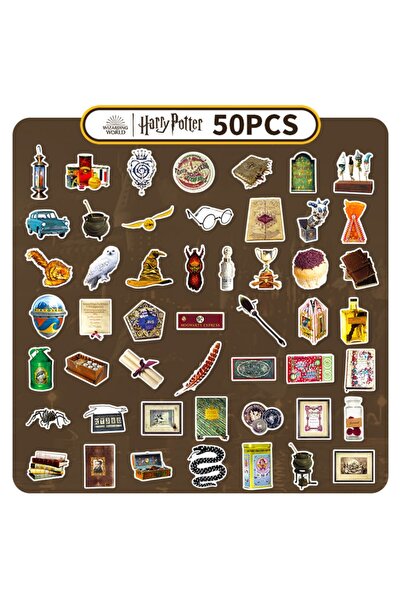 choice2 0007-50 قطعة ملصقات هاري بوتر أصلية، إصدار Q، صور كرتونية لهيرميون ما...