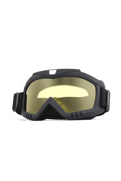 Choice1 Black and yellow Windproof Goggles HD Motorcycle Outdoor Sports Sun G...