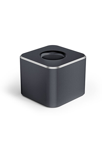 Choice3 Black Portable Metal Pen Holder Aluminum Pen Holder with Non-Slip Pad...