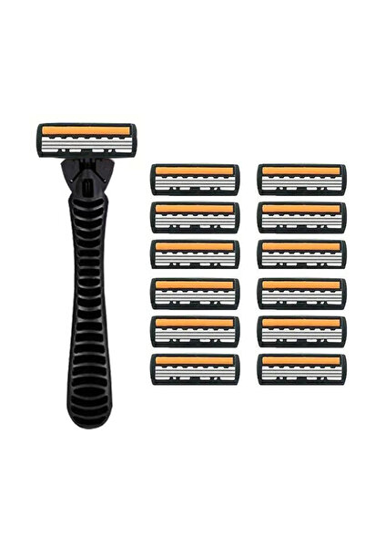 Choice4 ماكينة حلاقة بمقبض واحد و12 شفرة، تصميم جديد كلياً، ماكينة حلاقة رجال...