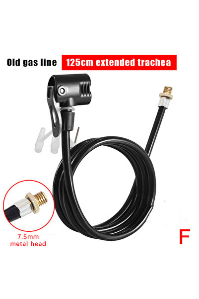 choice2 مضخة هواء للدراجات الهوائية، أنبوب تمديد، خرطوم مضخة هواء للدراجات، م...