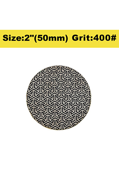 Choice3 قطعة واحدة مقاس 2 بوصة، حبيبات 400 - قطعة واحدة مقاس 50 مم، وسادات تل...