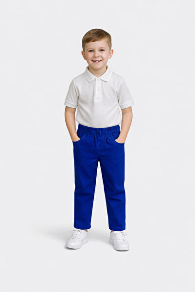 Nacar Erkek Çocuk Esnek Bel Lastikli Pantolon 23 Nisan 29 Ekim Gösteri Kıyafeti