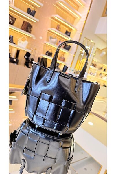 KRISTE BELL Imported mini straw woven bag with long strap - 27202