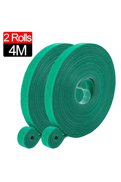 choice2 لفتان (4 أمتار) من أربطة نباتات نايلون 20/2 متر، ضمادة نباتية، ربطة خ...