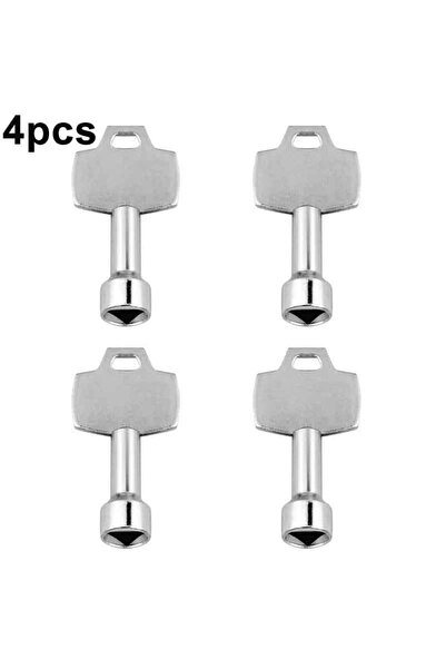 Choice3 4pcs Universal Triangle Key Wrench Elevator Door Key Triangular Key S...