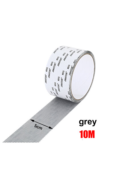 Choice6 شريط لاصق لإصلاح ناموسية النوافذ، رمادي اللون، مقاس 5 سم × 10 م، عرض ...