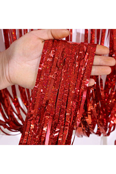 Choice7 خلفية حفلات حمراء مقاس 1×2 متر (1/2/3 متر) - خلفية زفاف - ديكور حفلات...