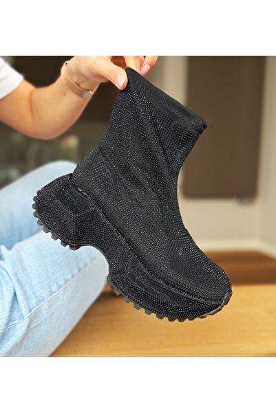 BENOTTİ Ojjre Black Women's Sneakers Size 40