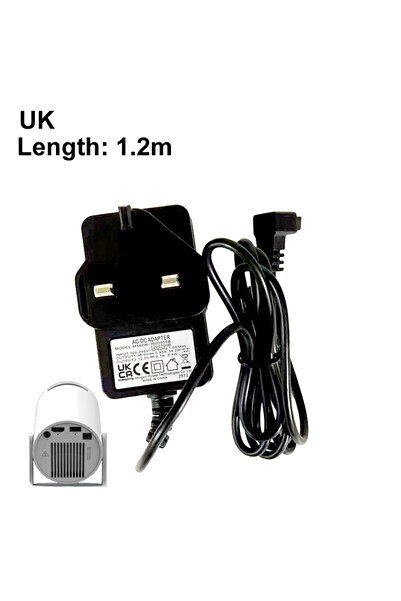 Choice4 UK 1.2m DITONG HY300pro projector 1.2/3m Original extended power adap...