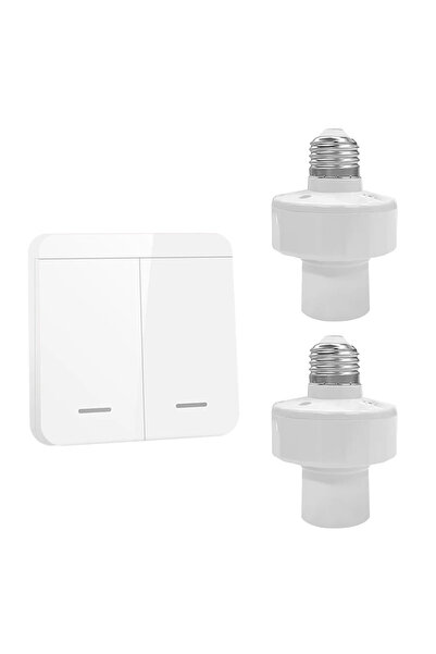 Choice8 حاملان وجهاز تحكم عن بعد واحد، مفتاح إضاءة ذكي مع جهاز تحكم عن بعد بت...