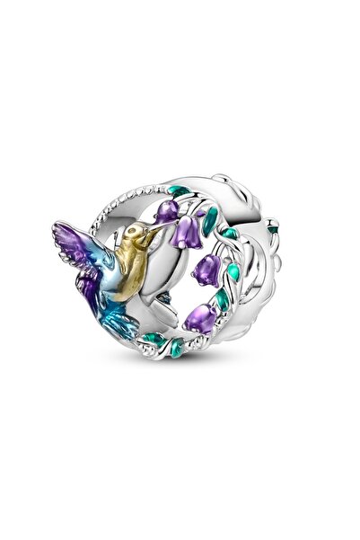 Choice9 KTC1467 925 Sterling Silver Charms Birds Hummingbird Beads Fit Origin...