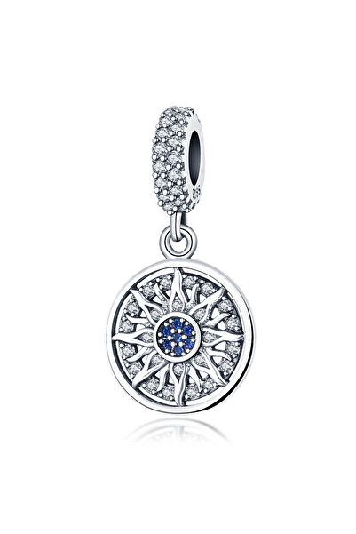 Choice63 PAC1005 925 Sterling Silver Mysterious Blue Butterfly Devil's Eye Fa...