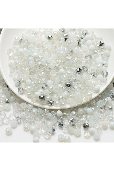 Choice52 2mm 500pcs WHITE Mix Color 2/3/4/6/8/10/12MM Rondelle Austria Facete...