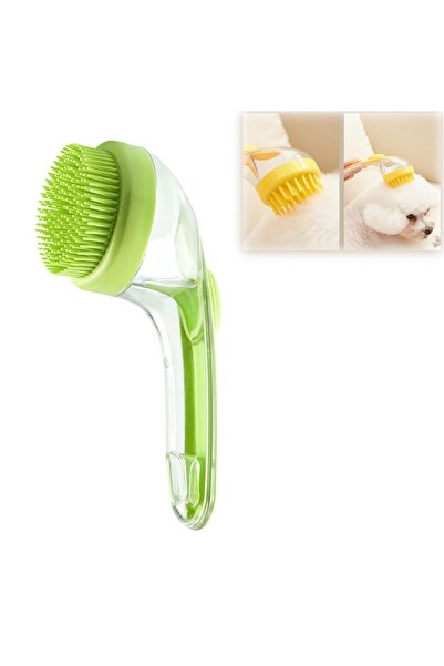 Choice3 فرشاة استحمام للحيوانات الأليفة، مقاس واحد، قطعة واحدة، مصنوعة من الس...