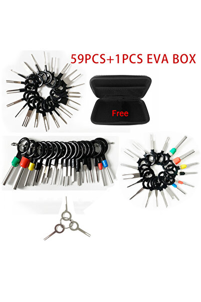 Choice 59PCS with EVA box 41/59pcs Car Terminal Removal Kit Universal Wire Pl...