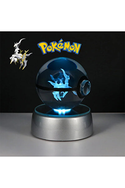 Choice6 أركيوس بوكيمون كرة كريستال ثلاثية الأبعاد، باترفري، كيوبون، لعبة مجسم...