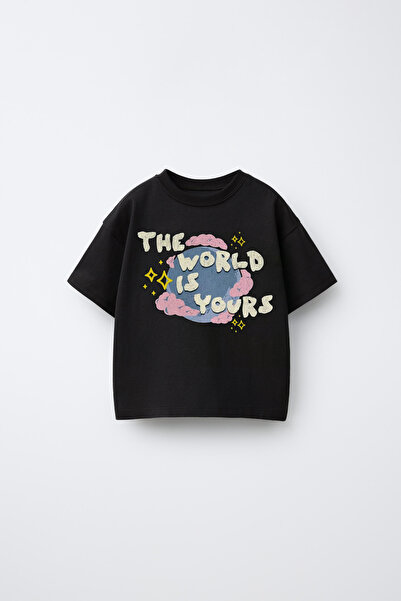 c.c.l. coccolin kids baby clup The World Is Yours Printed Children's Oversize...