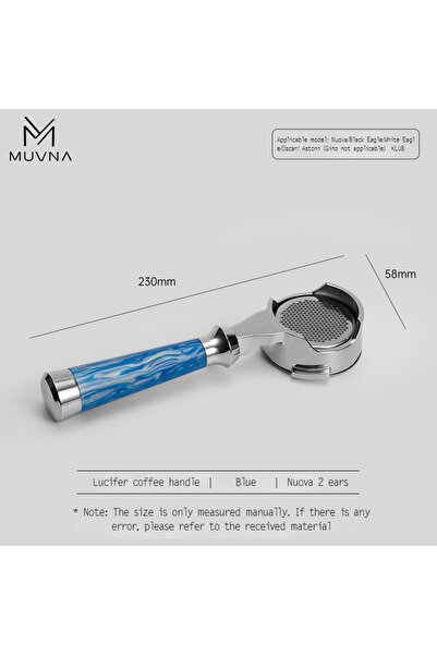 Choice3 Nuova-58blue-2ear MUVNA Espresso Bottomless Portailfter Lucifer Serie...
