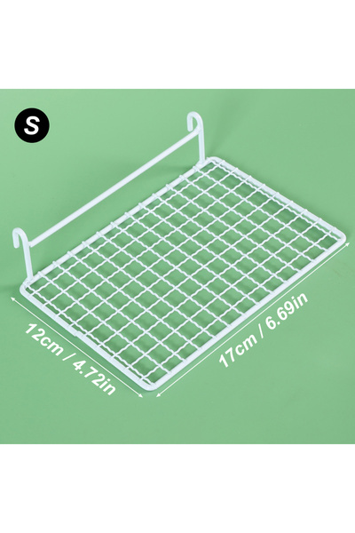 choice2 White Mesh Stand S 1 PC Stainless Steel Parrot Mesh Station Platform ...