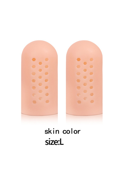 Choice3 nude-L 1 pairs Anti-abrasion gel breathable mesh toe cover, dancer's ...