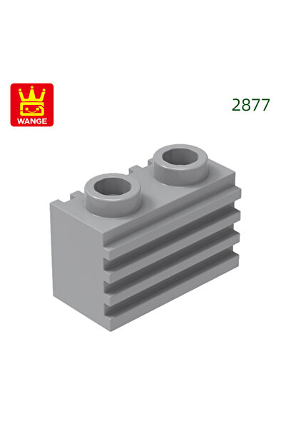 Choice21 about 151pcs 70.Light Bluish Gray Wange 2877 100g/151PCS 1x2 Corruga...