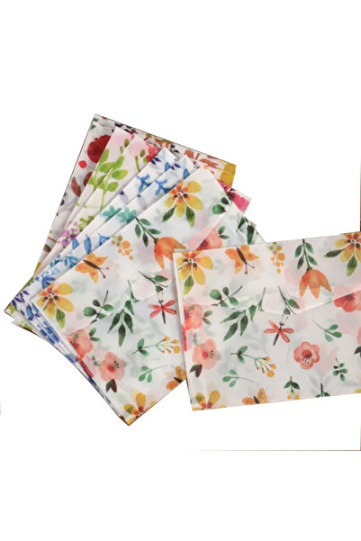 Choice3 مجموعة متنوعة من 10 مغلفات ورقية شفافة من شفاف بيوتي" مقاس 12.5 × 17....